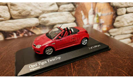 Opel Tigra TwinTop  MINICHAMPS, масштабная модель, scale43