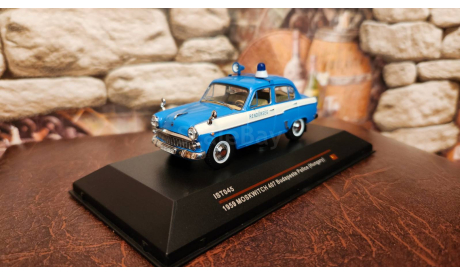 Москвич 407 Венгерская полиция 1959г IST MODELS, масштабная модель, scale43