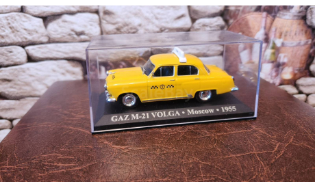 GAZ M-21 VOLGA . Moscow . 1955, масштабная модель, ГАЗ, IXO, scale43