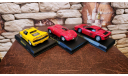 Ferrari F 50, Testarossa , 375, масштабная модель, Hachette, scale43