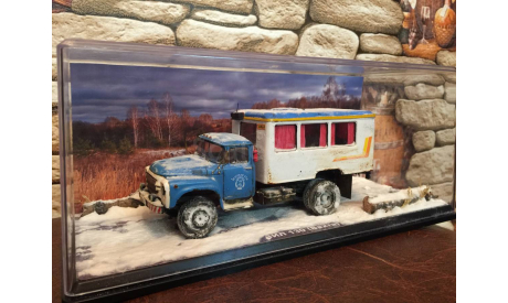 Зил 130 Вахта, масштабная модель, scale43