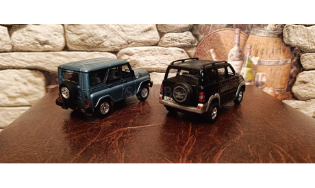 Уаз Хантер и Уаз Патриот, масштабная модель, scale43