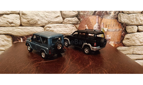 Уаз Хантер и Уаз Патриот, масштабная модель, scale43