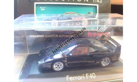 1:43 ferrari f40 herpa 795, масштабная модель, scale43