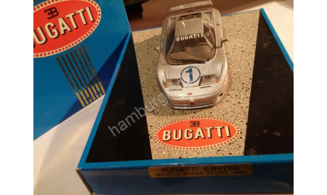 265 Norev Bugatti EB 110 S Super Sport 1993 1:43 limited, масштабная модель, scale43