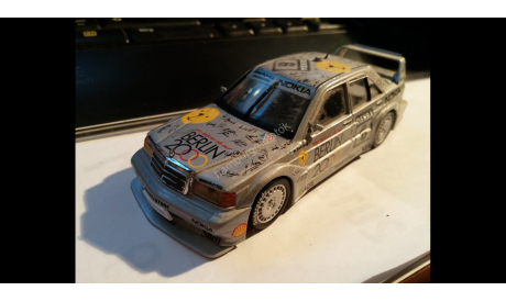 938 mercedes W201 amg 190e 1:43 minichamps dtm n6 rosberg evolution 2, масштабная модель, scale43