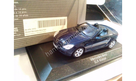 537 1:43 minichamps mercedes SLK r171, масштабная модель, scale43