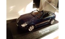 340 Mercedes SLK Roadster R171 2004-2008 1:43 minichamps, масштабная модель, scale43