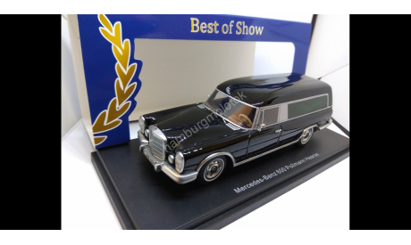1061 Mercedes W100 600 Pullman pollman Hearse Bestattungswagen катафалк 1:43 BoS Models, масштабная модель, scale43