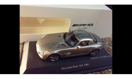 1066 Mercedes SLS AMG C197 1:43 spark MINIMAX, масштабная модель, scale43