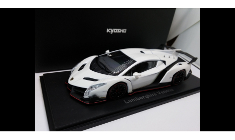 851 Kyosho 05571W Lamborghini Veneno 2014 1:43, масштабная модель, scale43