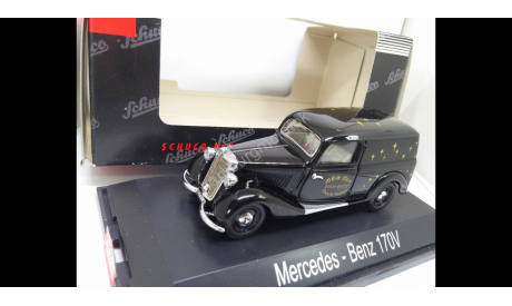 873 Schuco 02252 Mercedes 170V kastenwagen 1:43 toys for big boys, масштабная модель, scale43