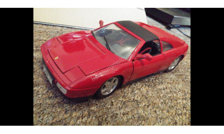 395 Ferrari 348TS 1:18 MAISTO 611g, масштабная модель, scale18