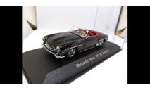 211 Minichamps MERCEDES BENZ 190 SL W121 1:43 black, масштабная модель, scale43