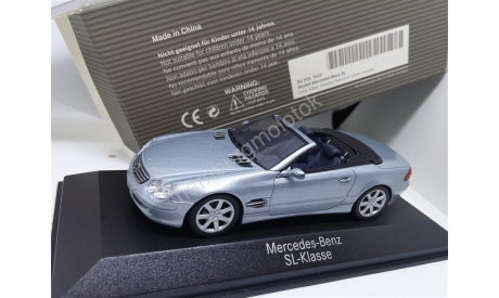 015 Minichamps 1:43 Mercedes SL R230 2001–2011, масштабная модель, scale43