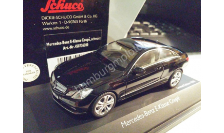 879 1:43 schuco mercedes W212 E coupe limit 1000 450736200, масштабная модель, 1/43