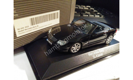 728 1:43 MINICHAMPS mercedes SL R230, масштабная модель, scale43