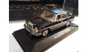 475 Minichamps Mercedes 300 SEL 6.3 W109 1:43 satin black, масштабная модель, scale43