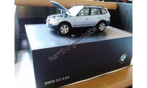 236 bmw x3 3.0d e83 kyosho 1:43, масштабная модель, scale43