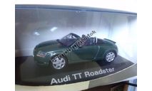 244 audi tt roadster 1:43 minichamps, масштабная модель, scale43