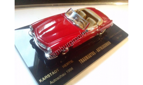 454 Mercedes 190 SL W121 1:43 limit 600 minichamps, масштабная модель, scale43