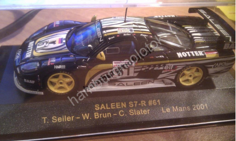 1:43 ixo saleen s7-r 61 seiler brun le mans 2001, масштабная модель, scale43