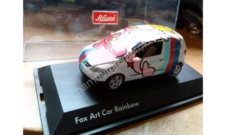 710 VW 1:43 Fox Art Rainbow schuco, масштабная модель, scale43