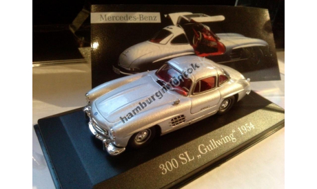 272 1:43 Mercedes 300 SL Gullwing 1954 Ixo Altaya, масштабная модель, scale43