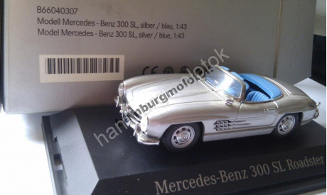 1:43 300 SL Coupe W198 II mercedes schuco, масштабная модель, 1/43