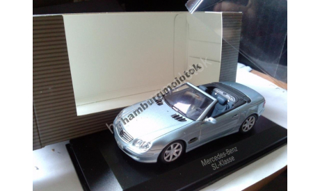 199 mercedes sl minichamps 1:43 R230, масштабная модель, scale43