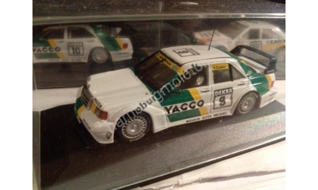 151 1:43 Minichamps Mercedes 190E EVO II DTM 1991, масштабная модель, scale43