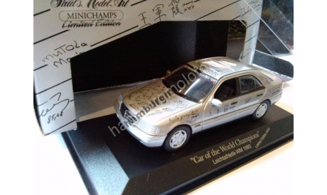 790 mercedes w202 1:43 minichamps car of the world, масштабная модель, scale43