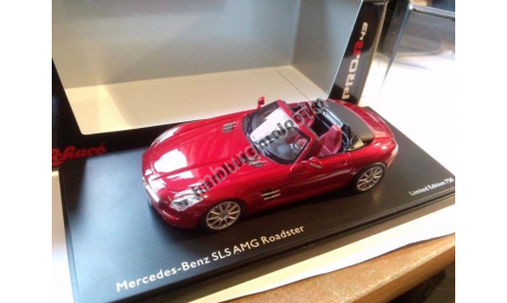 524 Schuco ProR43 Mercedes SLS AMG Roadster 1:43, масштабная модель, scale43