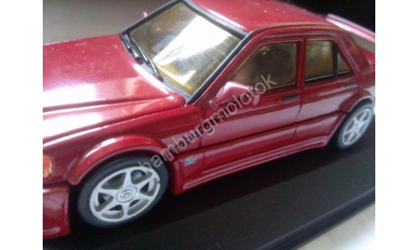 6 Mercedes 190 E 2,5 16 Evo 1 W201 Minichamps, масштабная модель, scale43