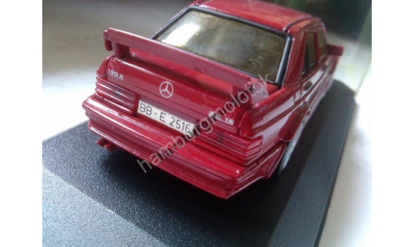 6 Mercedes 190 E 2,5 16 Evo 1 W201 Minichamps, масштабная модель, scale43