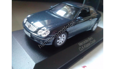 492 1:43 Mercedes CLK Coupe W209 Minichamps, масштабная модель, scale43