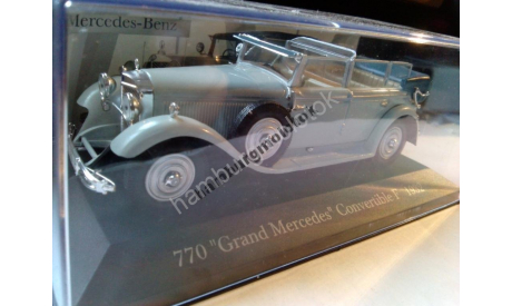 638 Mercedes 1:43 deagostini 770 F grand W07 1932, масштабная модель, scale43, Norev/DeAgostini