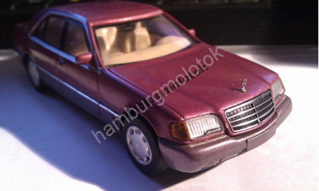 1:43 HERPA MERCEDES 600 sel 4, масштабная модель, scale43