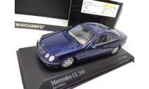 714 Minichamps 1:43 Mercedes C215 CL 500 1999 430038021, масштабная модель, 1/43