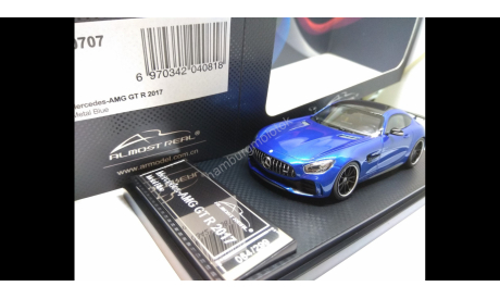 178 Almost Real 420707 Mercedes AMG GT R 2017 1:43 limit 299 250gram, масштабная модель, scale43