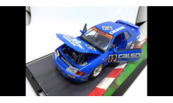 040 Nissan Skyline GT-R/A R32 Calsonic JTC 1992 Rosso Japan 1:43 open close modified
