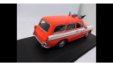 472 Minichamps VW 1600 Variant Feuerwehr Solingen 1:43 пожарная, масштабная модель, scale43, Volkswagen