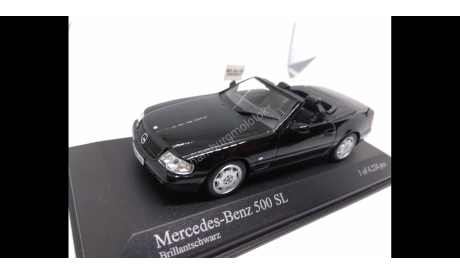 770 Minichamps Mercedes 500 SL SL 500 R129 1999 400033030 1:43, масштабная модель, scale43