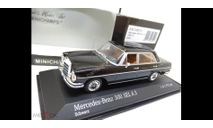 562 1:43 Minichamps Mercedes W109 300 SEl 6.3 1968-72 black 430039101, масштабная модель, scale43