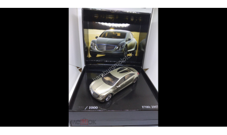877 1:43 Mercedes S F700 studie concept spark minimax, масштабная модель, scale43