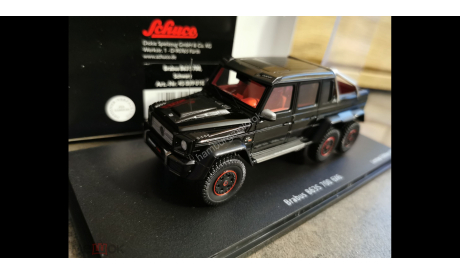 266 1:43 Schuco pro43 450890100 mercedes w463 G Brabus B63S 700 6x6 limited 500, масштабная модель, scale43