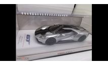 136 1:43 TSM Ford GT 2015 Chicago Auto Show silver tsm164342, масштабная модель, scale0