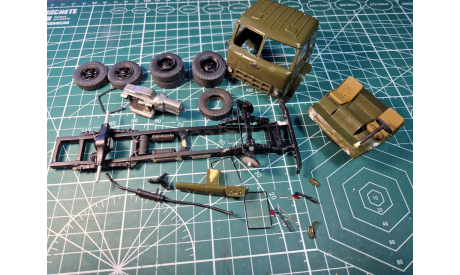 МАЗ-500 ДНК, запчасти для масштабных моделей, scale43