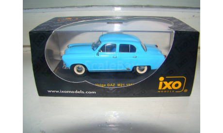 Volga GAZ M21 1959, масштабная модель, 1:43, 1/43, IXO, ГАЗ