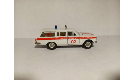Газ 2402 скорая помощь, масштабная модель, Тантал, scale43